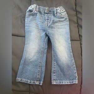 Baby Medium Blue Wash Boot-Cut Jeans